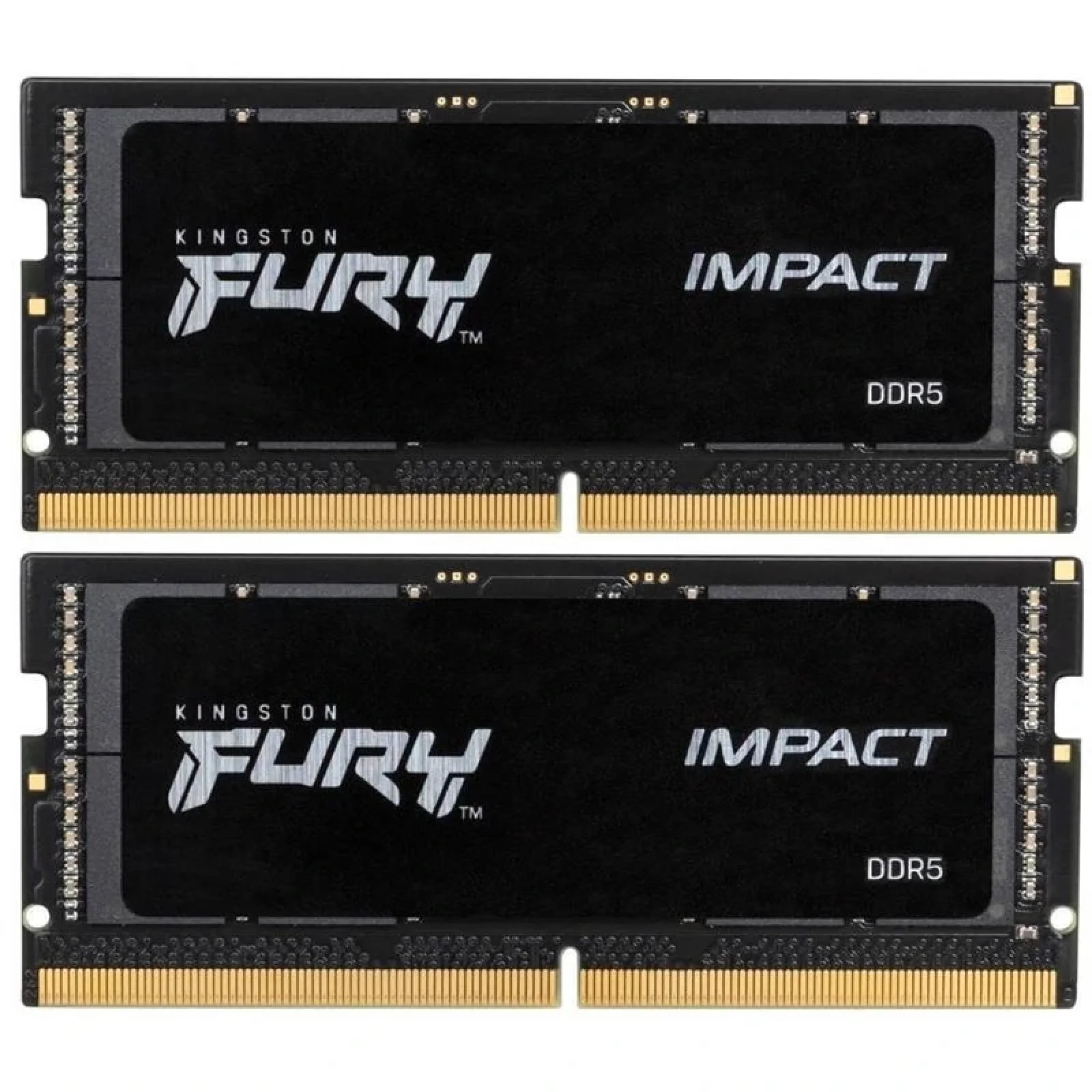 Оперативна пам'ять SO-DIMM 2x8GB/4800 DDR5 Kingston Fury Impact (KF548S38IBK2-16) UA