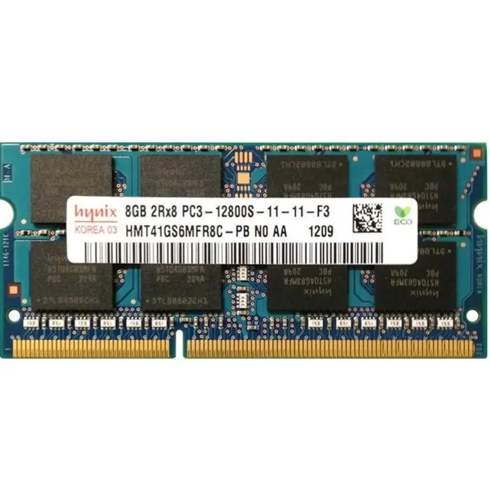 Оперативна пам'ять SO-DIMM 8GB/1600 DDR3 Hynix (HMT41GS6MFR8C-PB) UA