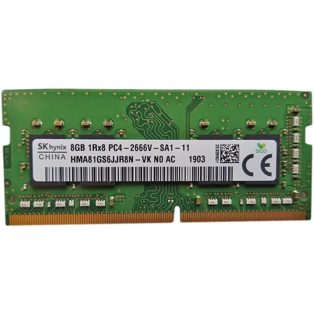 Модуль памяти SO-DIMM 8GB/2666 DDR4 Hynix (HMA81GS6JJR8N-VK) UA