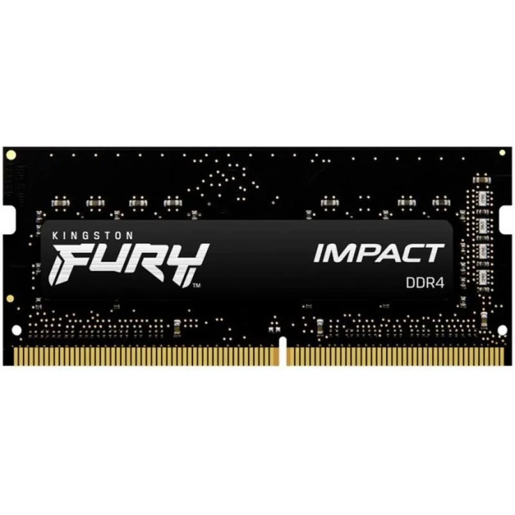 Модуль пам'яті SO-DIMM 8GB/3200 DDR4 Kingston Fury Impact (KF432S20IB/8) UA