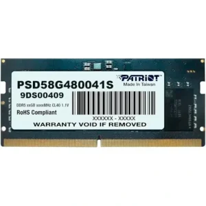 Модуль пам'яті SO-DIMM 8GB/4800 DDR5 Patriot Signature Line (PSD58G480041S) UA