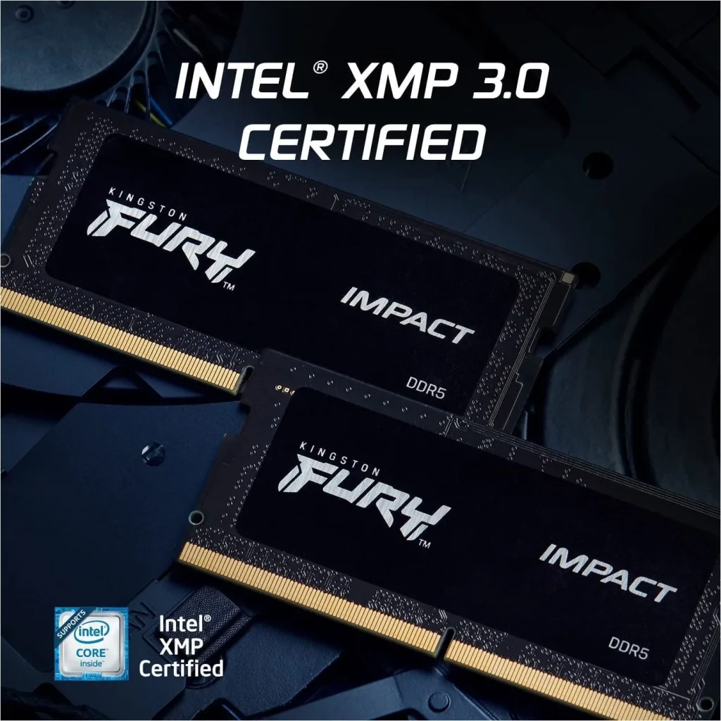 Модуль пам'яті SO-DIMM DDR5 16GB/6000 Kingston Fury Impact (KF560S38IB-16) UA
