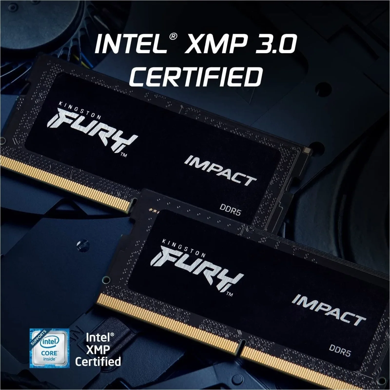 Оперативная память SO-DIMM DDR5 16GB/6000 Kingston Fury Impact (KF560S38IB-16) UA