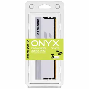 Модуль пам`ятi ProLogix DDR4 16GB 3200 MHz Onyx White (PRO16GB3200YW4) UA