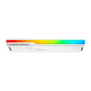 Модуль пам`ятi DDR5 16GB/5600 Prologix ONYX White RGB (PRO16GB5600YWR5) UA