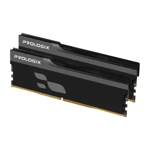 Модуль пам`ятi Prologix 32 GB (2x16GB) DDR4 3200 MHz Onyx Black (PRO32GB3200YB4K) UA