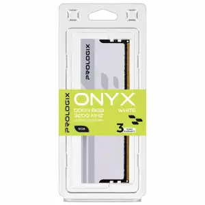 Модуль пам`ятi Prologix 8 GB DDR4 3200 MHz Onyx White RGB (PRO8GB3200YWR4) UA