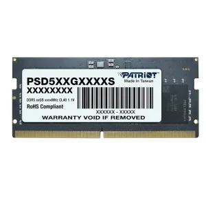 Модуль памяти SO-DIMM 32GB/5600 DDR5 Patriot Signature Line (PSD532G56002S) UA