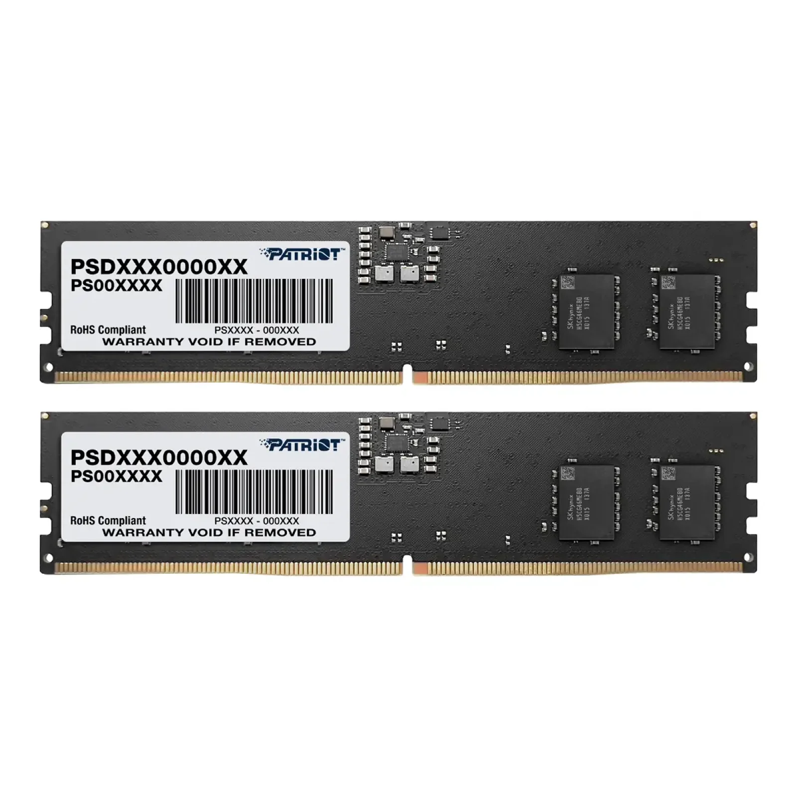 Модуль пам`яті DDR5 2x16GB/4800 Patriot Signature Line (PSD532G4800K) UA