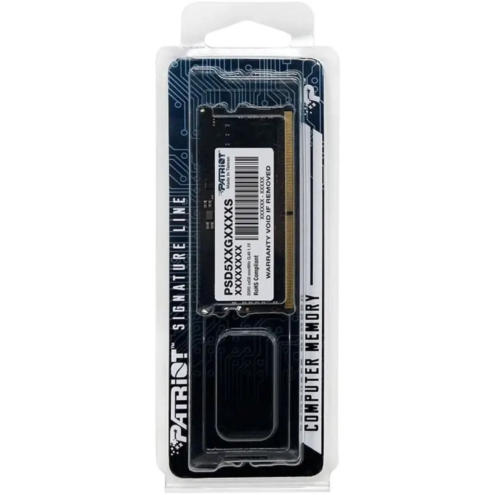 Оперативная память SO-DIMM 16GB/5600 DDR5 Patriot Signature Line (PSD516G560081S) UA