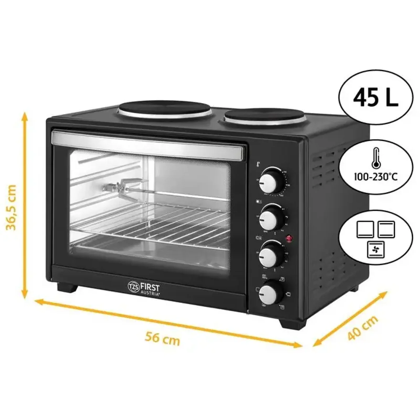 Електропіч First FA-5045-4 UA