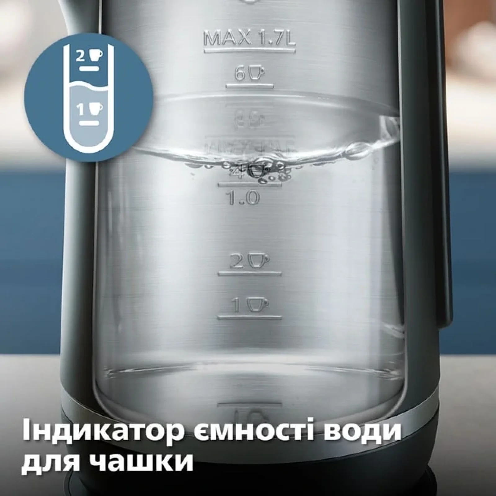Электрочайник Philips HD9396/90 UA