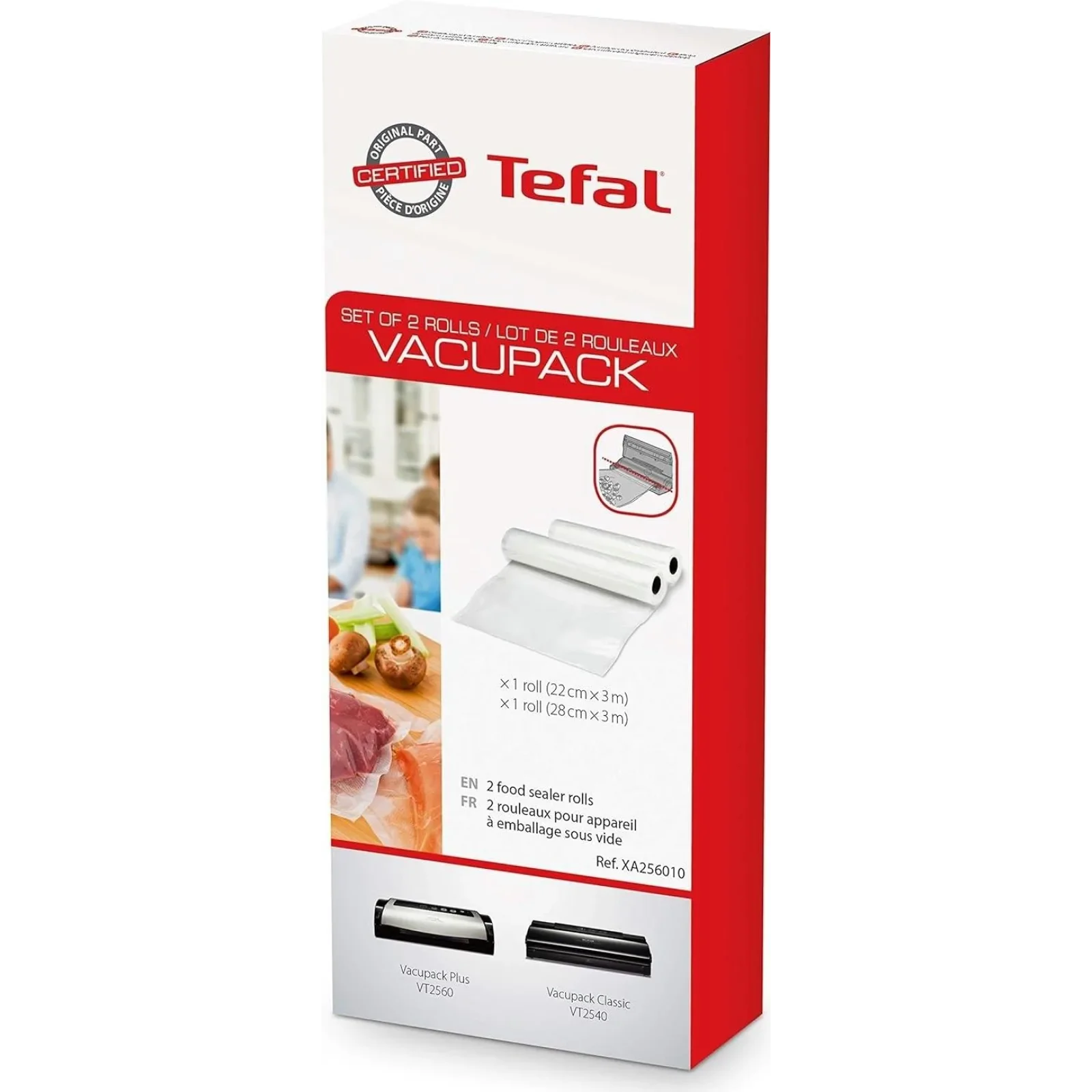 Пакеты для вакуумирования Tefal XA256010 UA