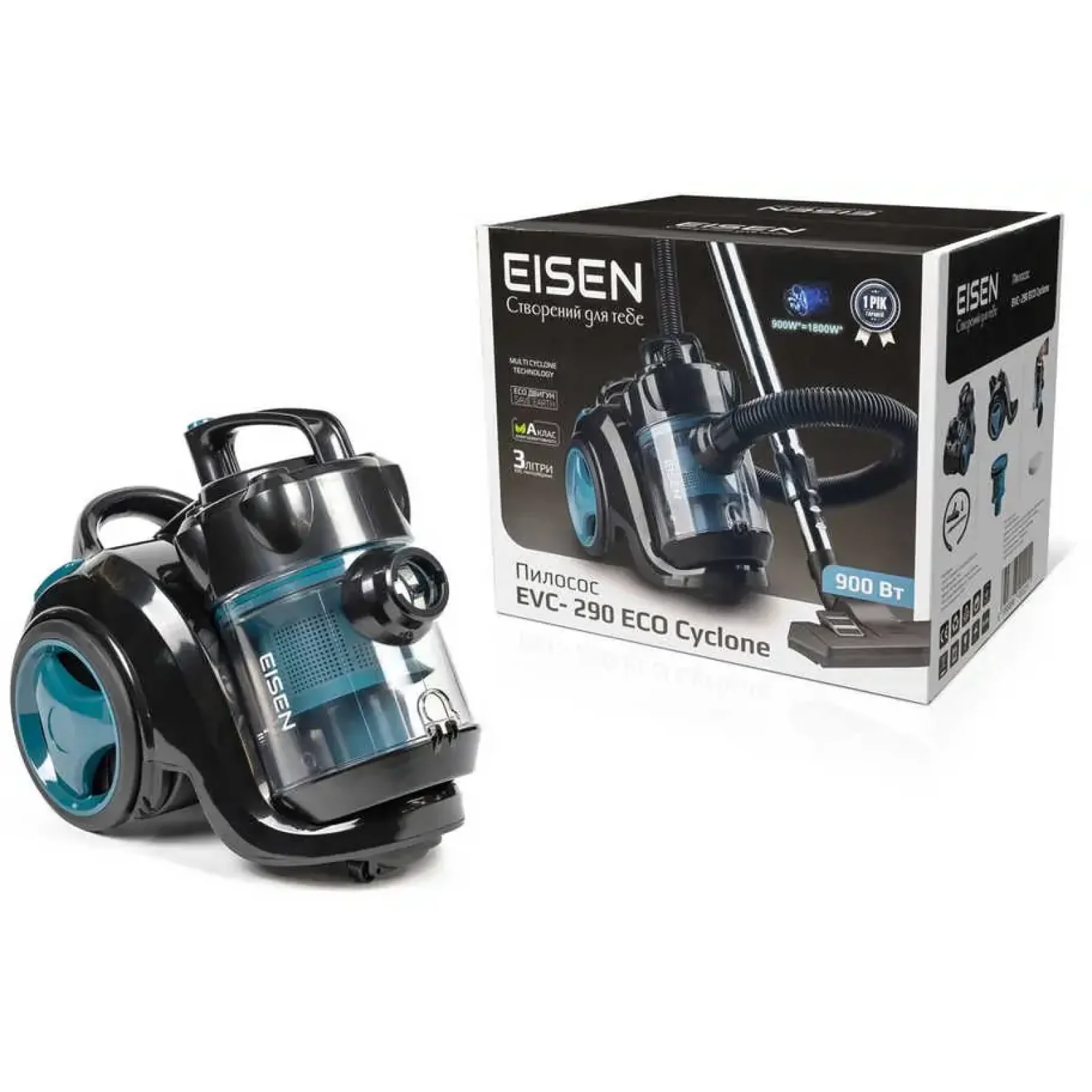 Пилосос Eisen EVC-290 ECO UA