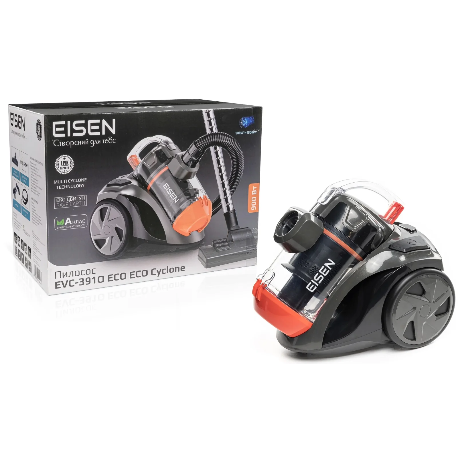 Пылесос Eisen EVC-391O UA