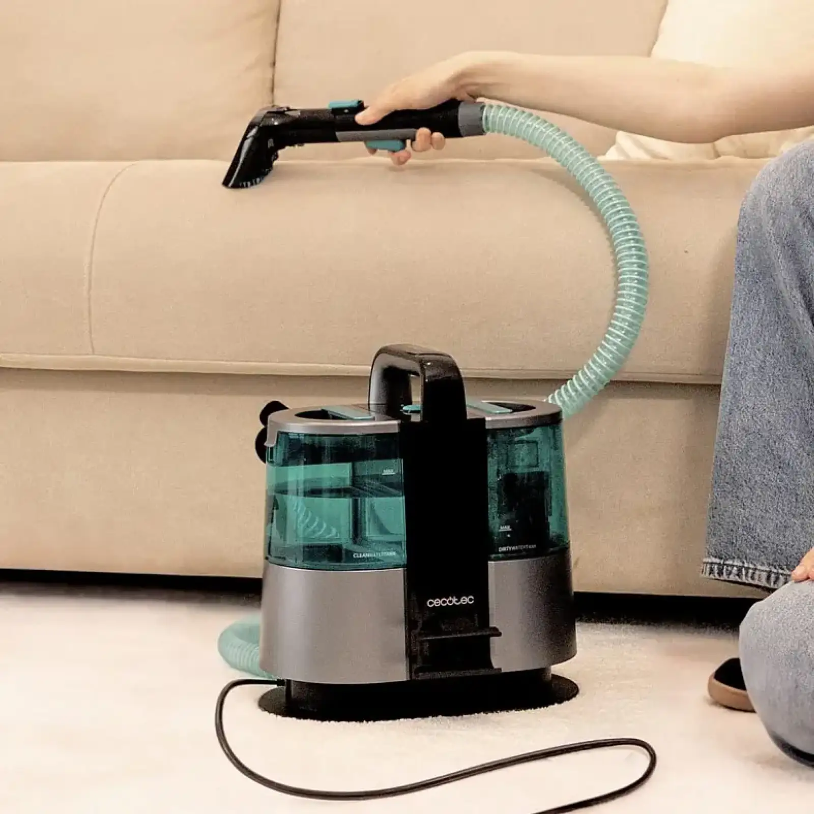 Моющий пылесос Cecotec Conga 6000 Carpet&Spot Clean XL (A01_EU01_122354) UA