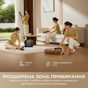 Миючий пилосос Dreame N20 Steam (HNR27A) UA