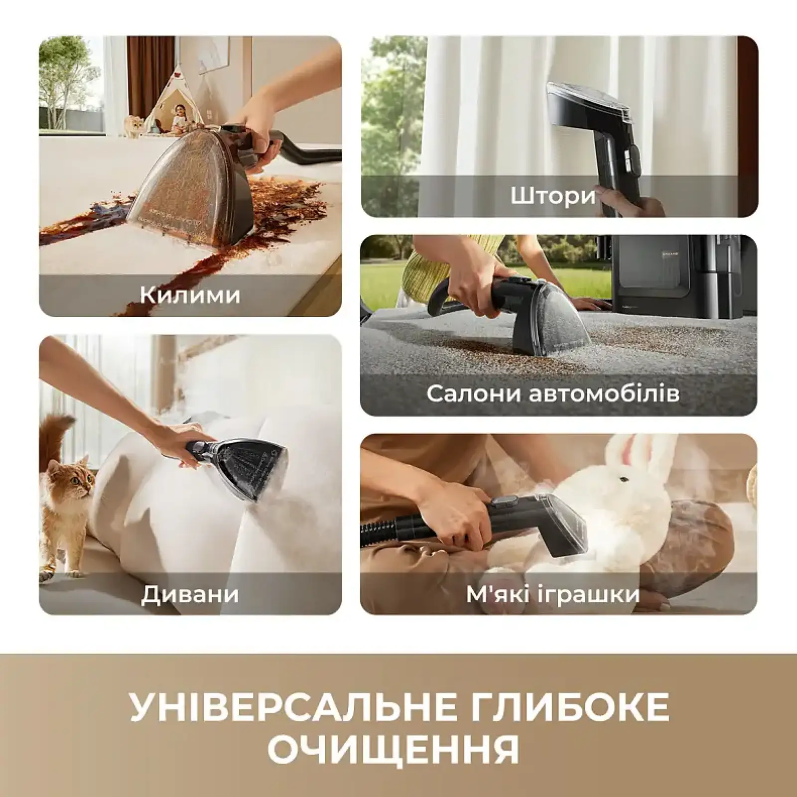 Миючий пилосос Dreame N20 Steam (HNR27A) UA