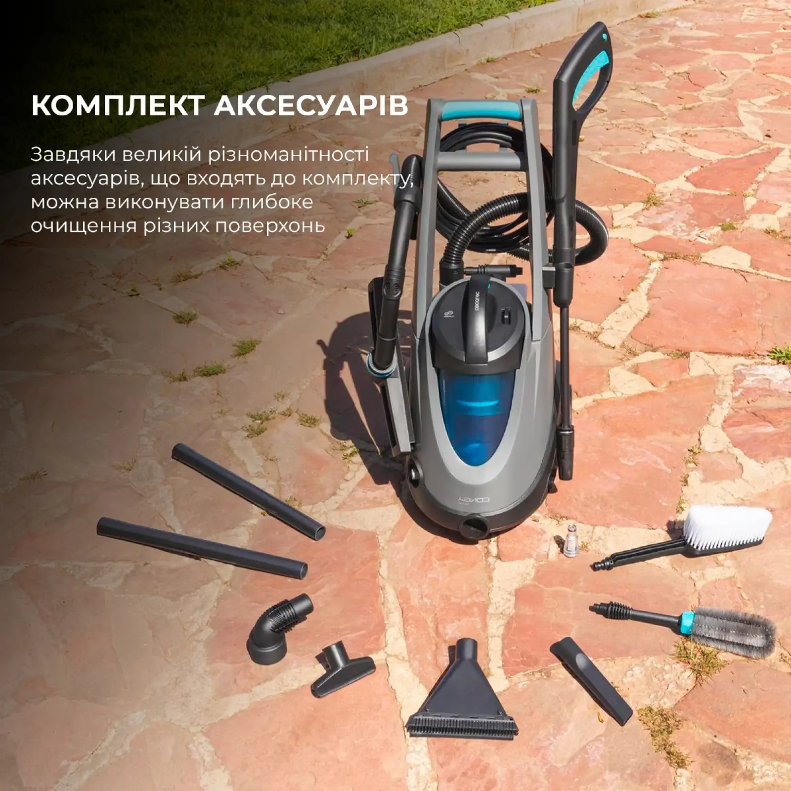 Мінімийка Cecotec Conga Triton 5000 UltraClean & Car (CCTC-05713) UA