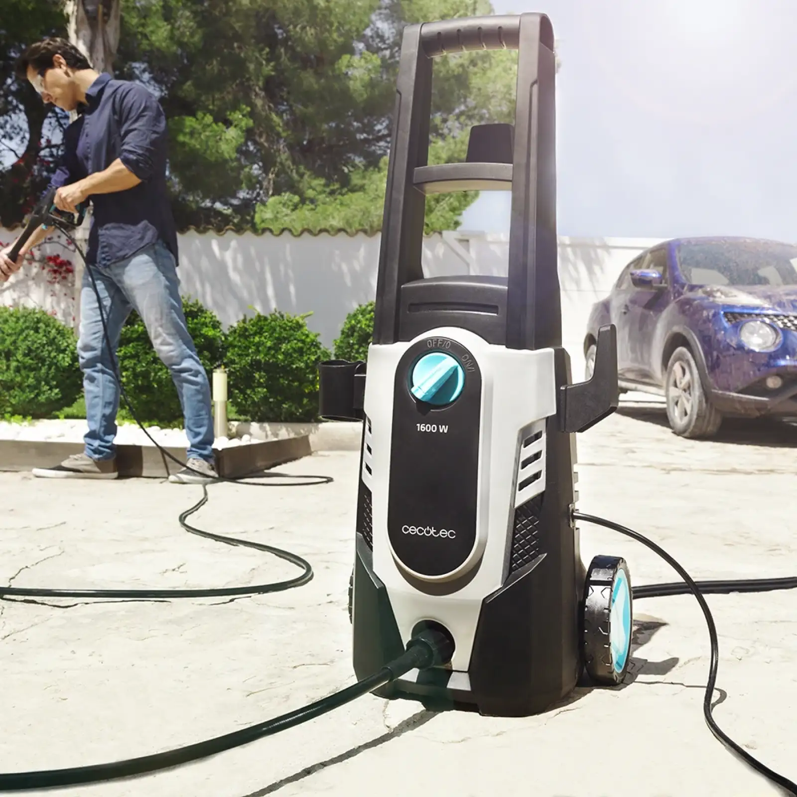 Мінімийка Cecotec Conga HidroBoost 1600 Car&Bike CCTC-05402 (8435484054027) UA