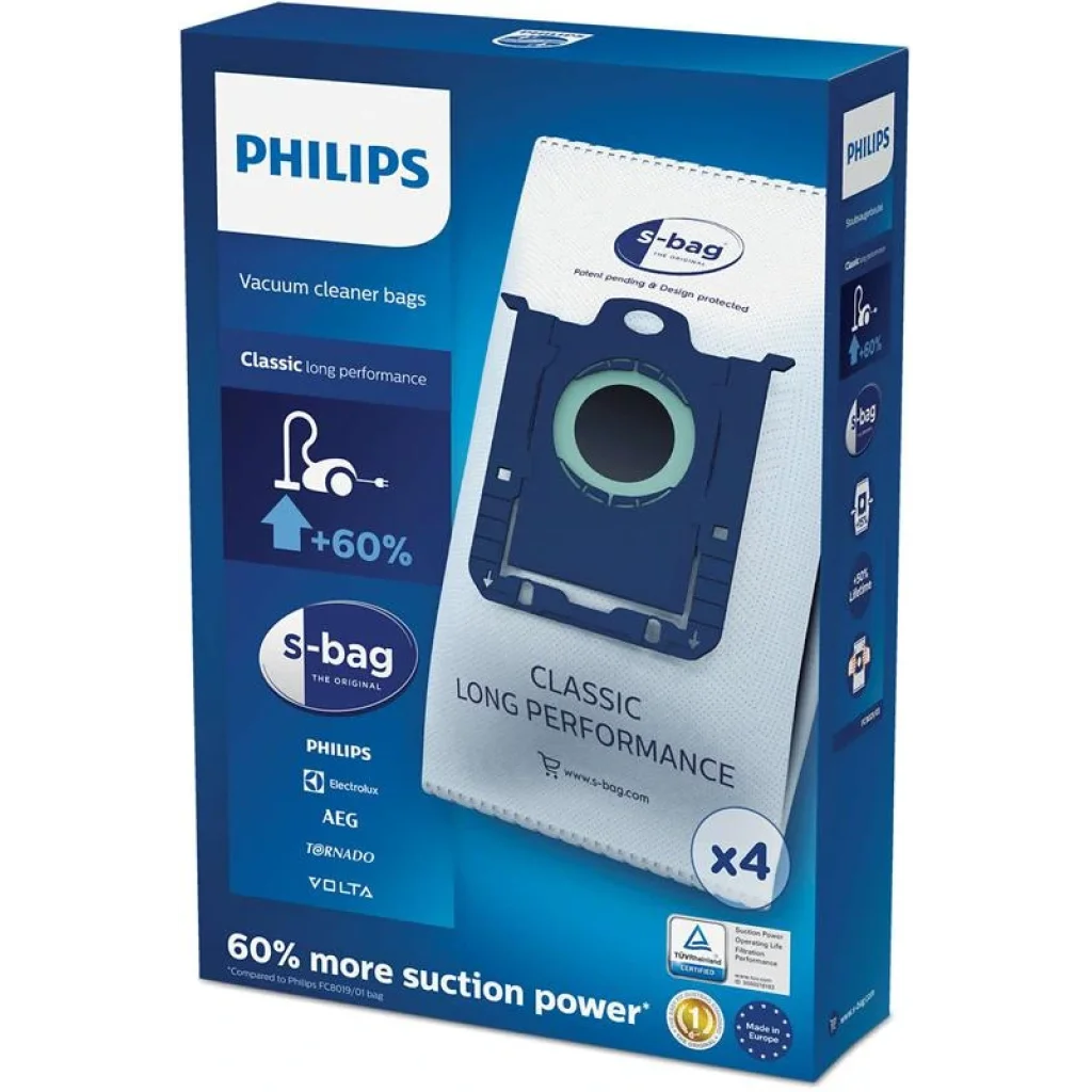 Комплект мішків Philips FC8021/03 S-bag UA