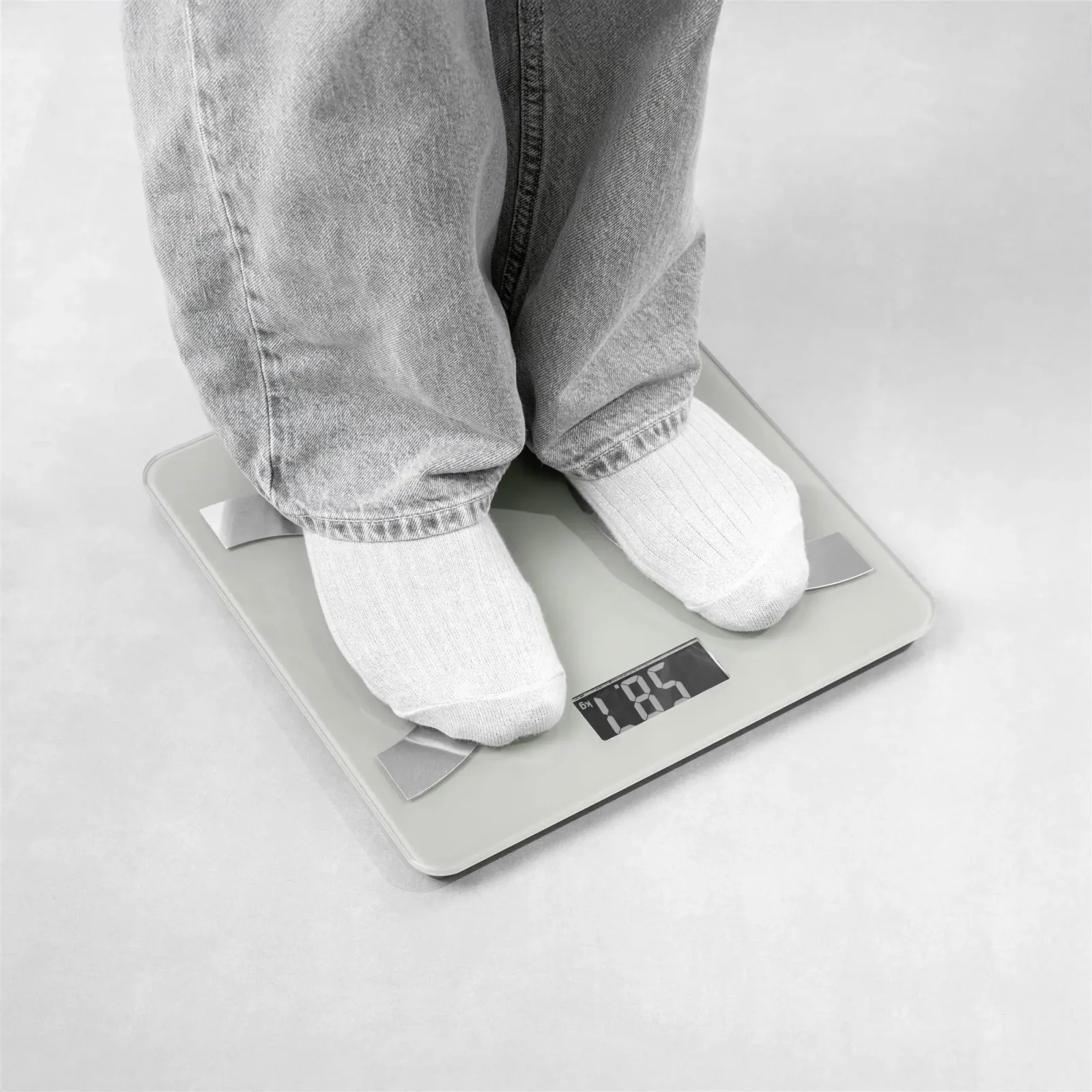 Весы напольные Grifon BS18WGLGR UA