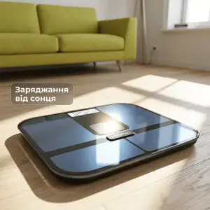 Весы напольные RENPHO Elis Solar 2 Smart Body Scale Black (R-A020-BK) UA