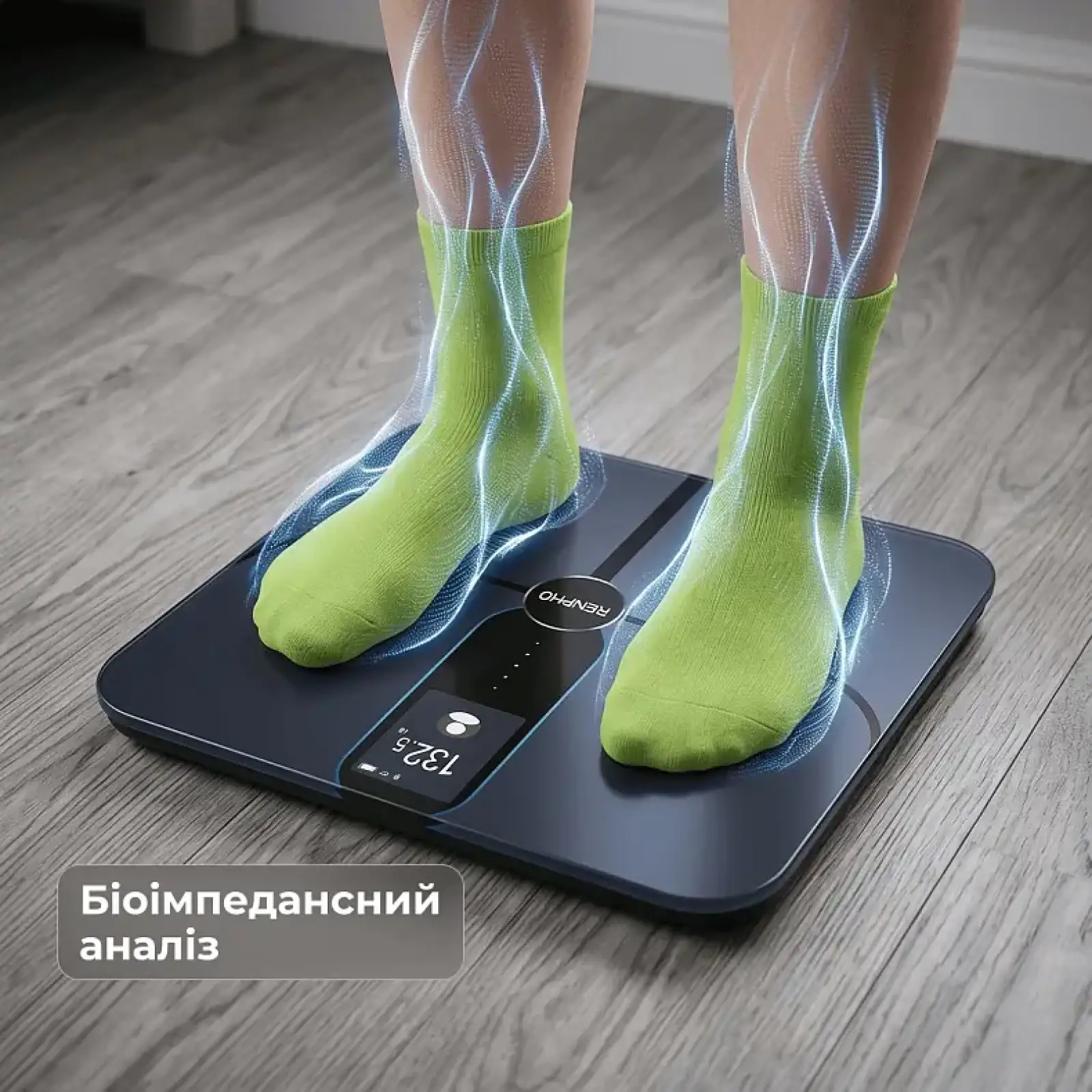 Весы напольные RENPHO Elis Nova Smart WiFi Body Scale Black (R-A031) UA