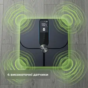 Весы напольные RENPHO Elis Nova Smart WiFi Body Scale Black (R-A031) UA