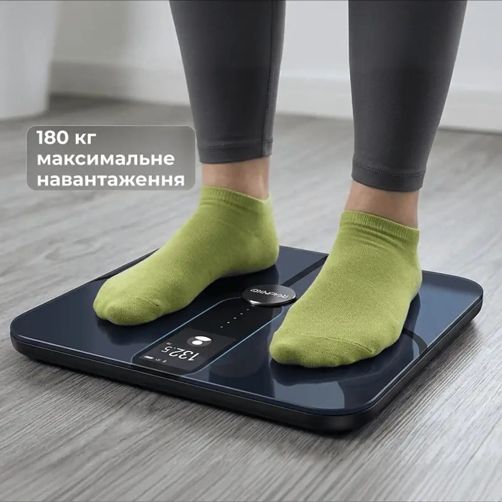 Весы напольные RENPHO Elis Nova Smart WiFi Body Scale Black (R-A031) UA