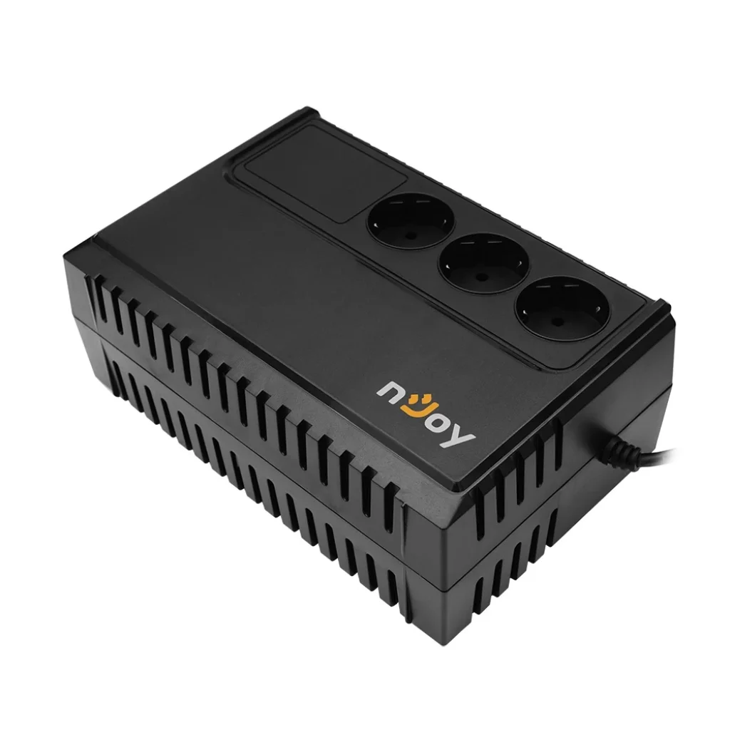 ДБЖ NJOY Renton 650 (PWUP-LI065RE-CG01B) Lin.int., AVR, 3 x євро, пластик UA