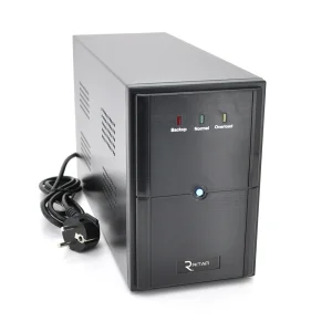 ДБЖ Ritar E-RTM1200L ELF-L 720W, Lin.int., AVR, 3xSchuko, метал (E-RTM1200/07858), E-RTM1200L/07858 UA