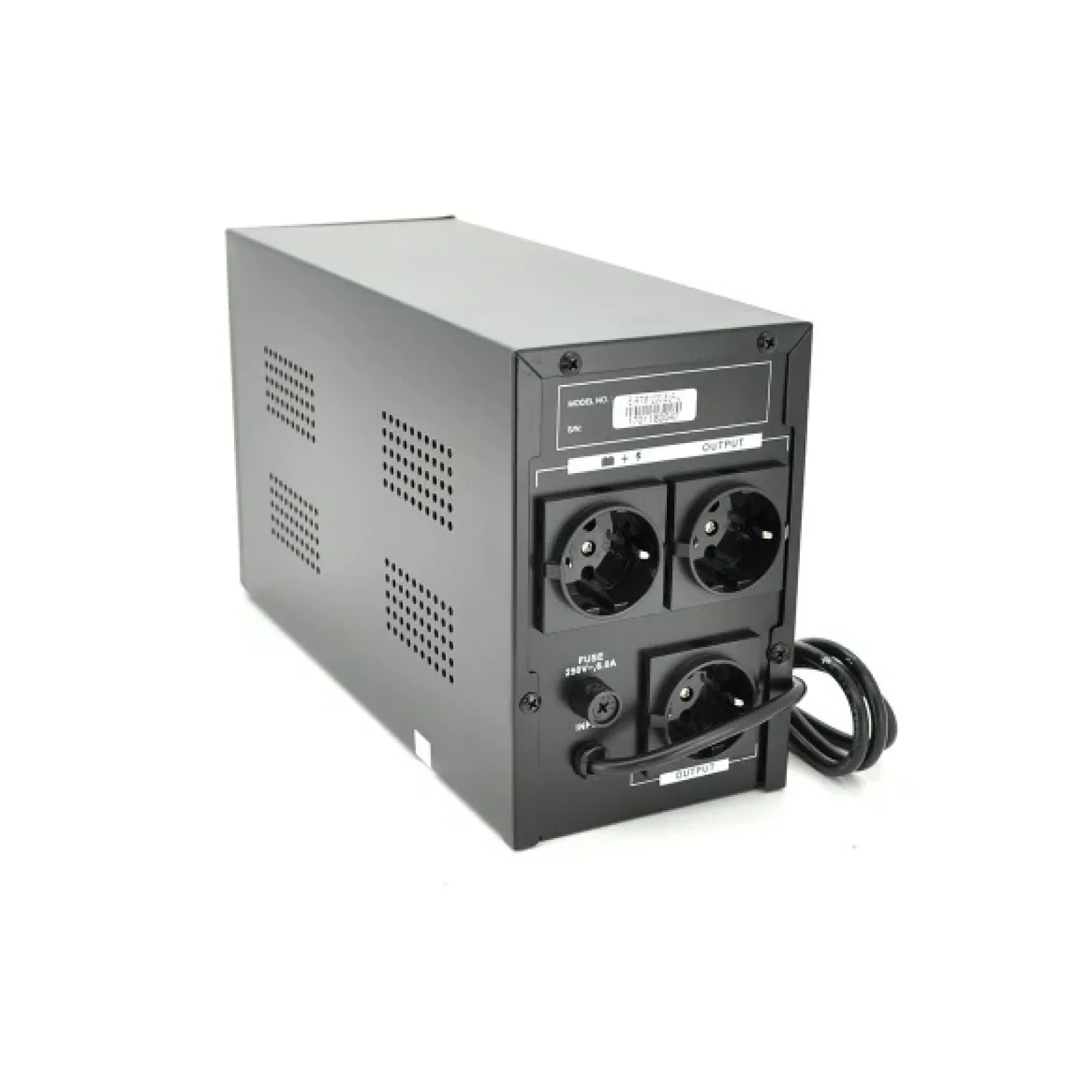 ДБЖ Ritar E-RTM1200L ELF-L 720W, Lin.int., AVR, 3xSchuko, метал (E-RTM1200/07858), E-RTM1200L/07858 UA
