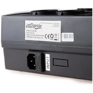 ДБЖ EnerGenie EG-UPS-002 850VA, Line Int., AVR, 4xSchuko, USB UA