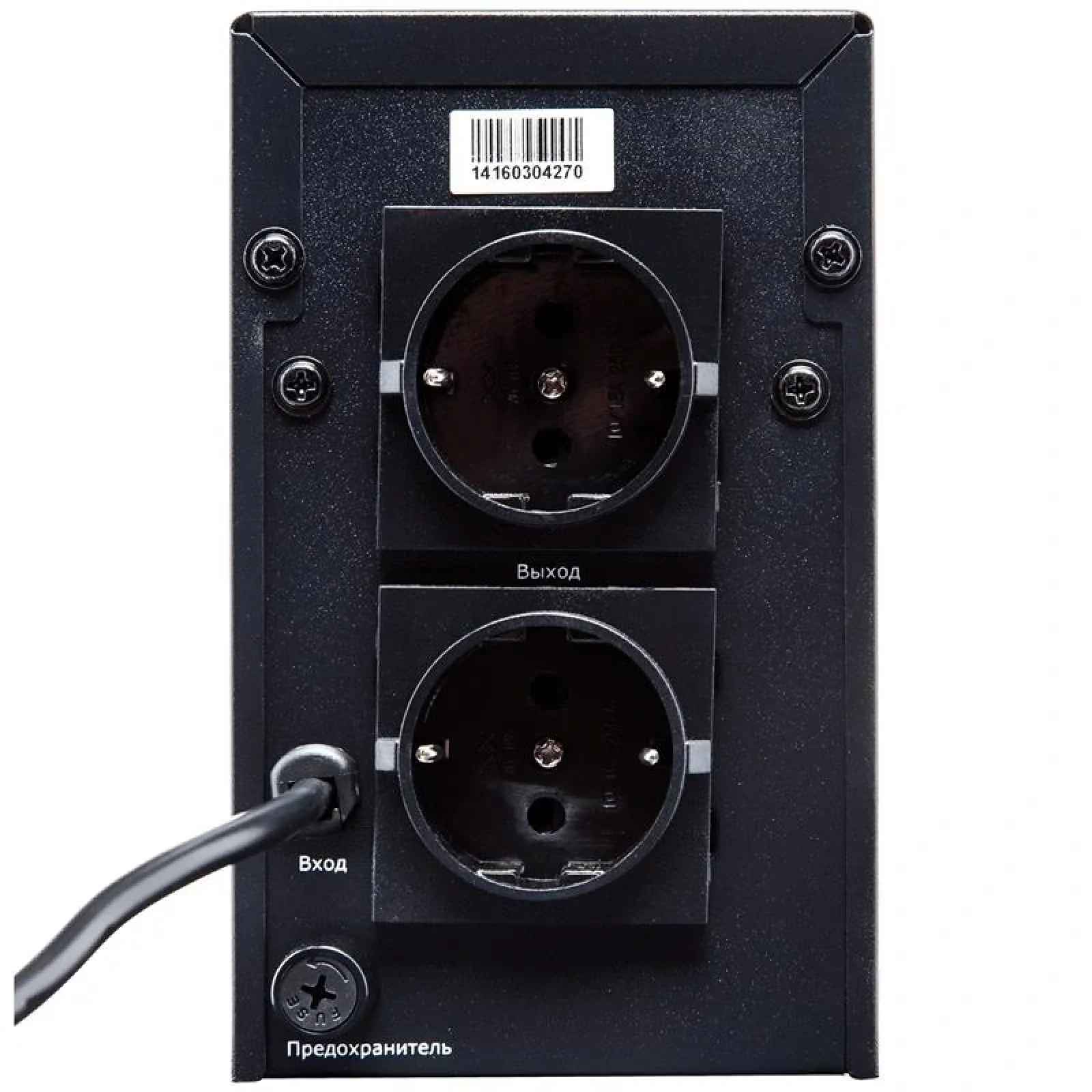 ДБЖ LogicPower LP 650VA, Lin.int., AVR, 2 x євро, метал, LP1078 UA