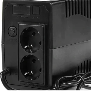 ДБЖ FrimeCom VP-1000, Line Int., AVR, 2 x євро, LED, пластик UA