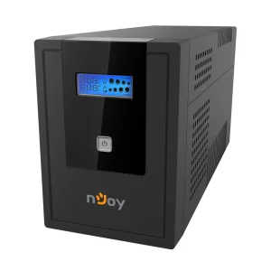 ДБЖ NJOY Cadu 2000 (UPCMTLS620HCAAZ01B), Lin.int., AVR, 4 x Schuko, USB, LCD, пластик UA