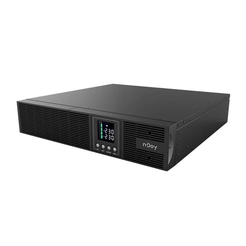 ДБЖ NJOY Aster 2K (UPCMCOP920HASCG01B), Online, 8 x IEC, USB, LCD, метал UA