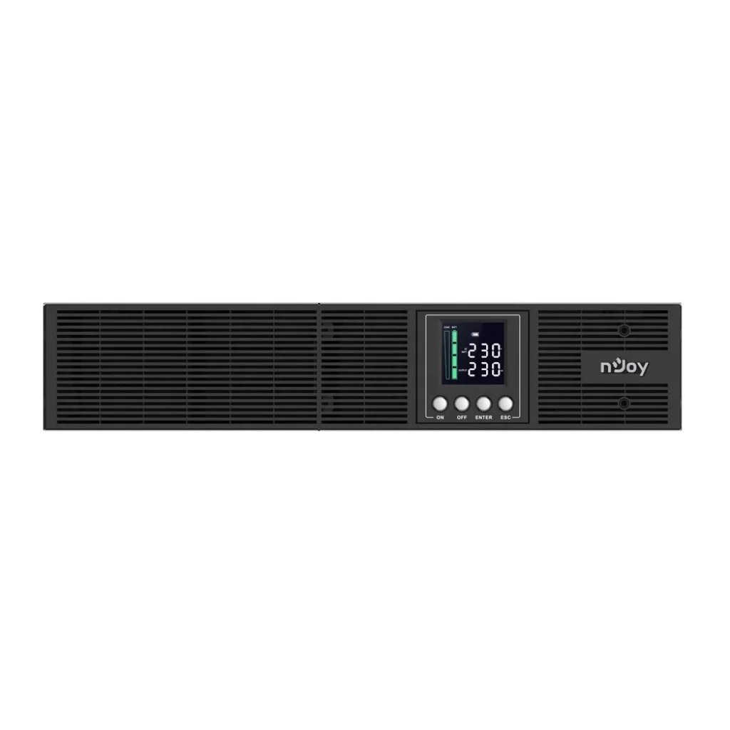 ДБЖ NJOY Aster 2K (UPCMCOP920HASCG01B), Online, 8 x IEC, USB, LCD, метал UA