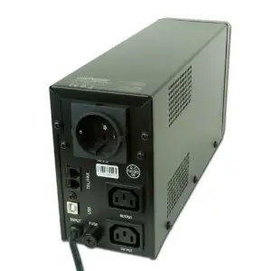 ДБЖ EnerGenie EG-UPS-032 850VA, Line Int., AVR ,2xIEC+1xSchuko, USB, LCD, RJ11 UA