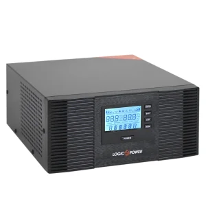 ДБЖ LogicPower LPM-PSW-1500VA (1050 Вт), Lin.int., AVR, 2 x євро, метал, LP3406 UA