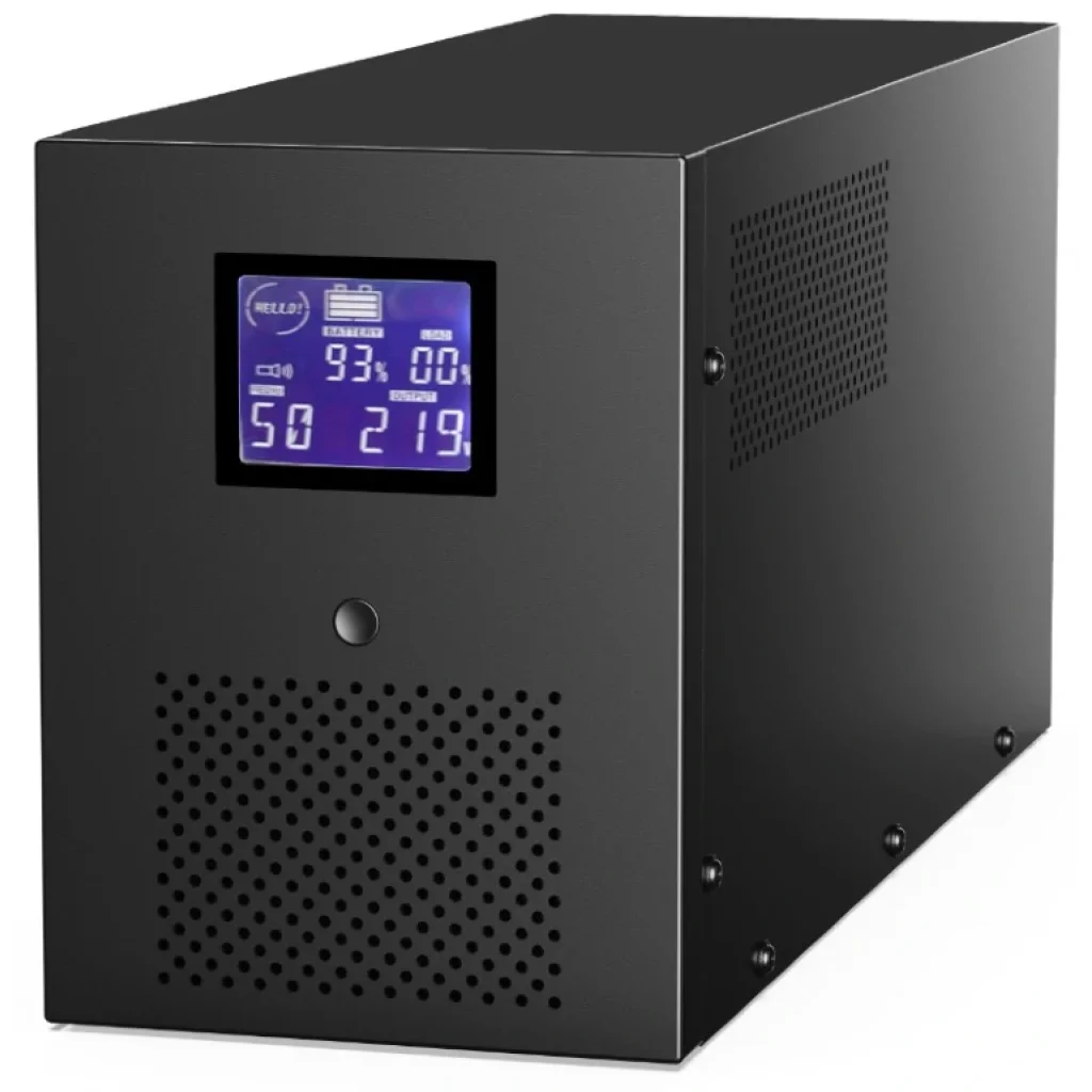 ДБЖ EnerGenie EG-UPS-036 3000VA, Line Int., AVR, 3xIEC+3xSchuko, USB, LCD, RJ11 UA