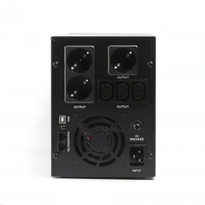 ДБЖ EnerGenie EG-UPS-036 3000VA, Line Int., AVR, 3xIEC+3xSchuko, USB, LCD, RJ11 UA