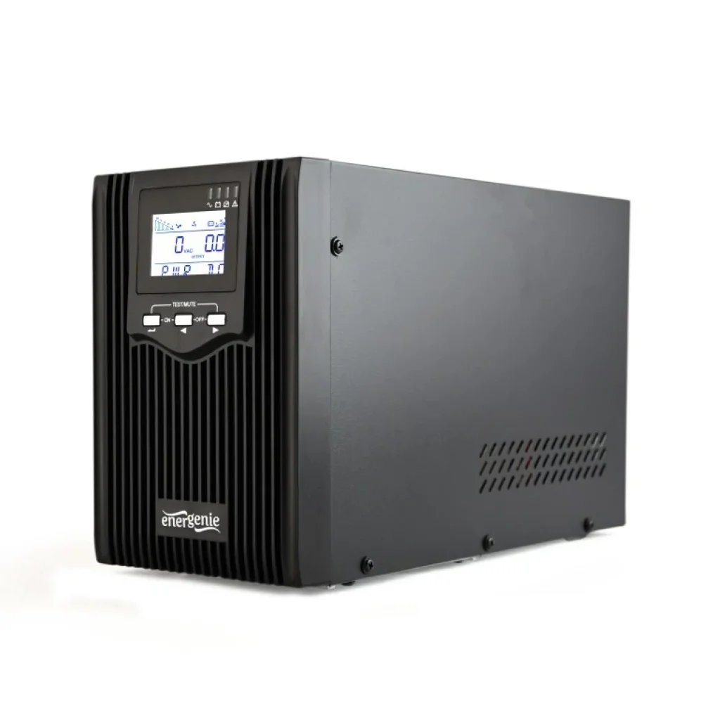 ИБП EnerGenie EG-UPS-PS1000-01 1000VA, Line Int., AVR, 3xIEC+1xSchuko, металл UA