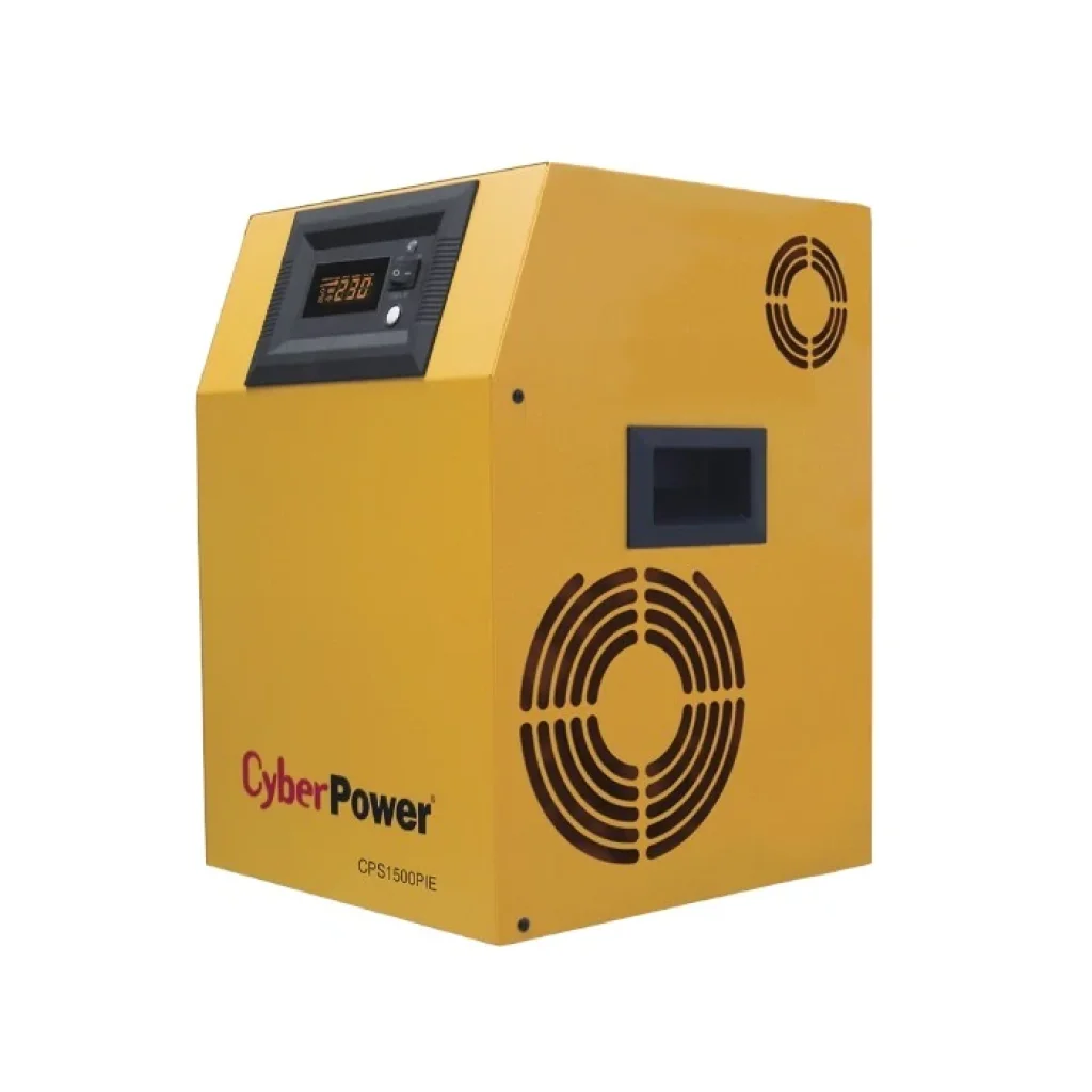 ДБЖ CyberPower CPS1500PIE, 1500VA, з правильною синусоїдою 24V, під зовнішній АКБ UA