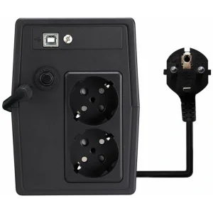 ДБЖ Tecnoware Era Plus 1200 Schuko (FGCERAPL1202SCH), Line-Interactive, 2 х Schuko, USB UA