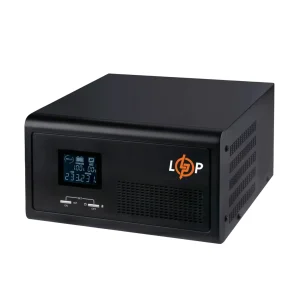 ДБЖ LogicPower LPE-B-PSW-1000VA+ (600Вт) 1-30A, з правильною синусоїдою 12V, LP19407 UA