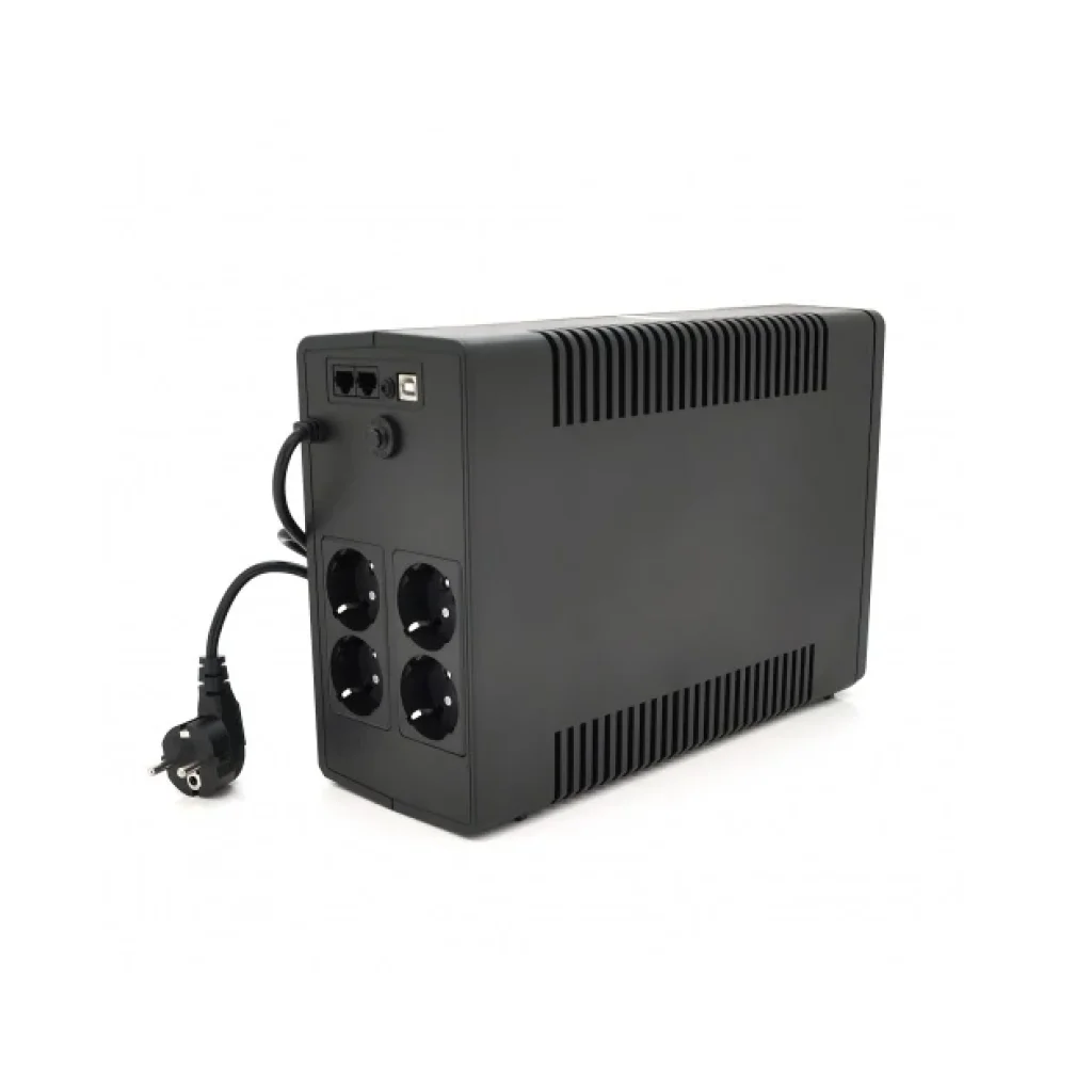 ИБП Tescom TCM1200 (720W), LCD, AVR, 4xSchuko, 2x12V7Ah, RS232, USB, RJ45, пластик (TCM1200/29693) UA