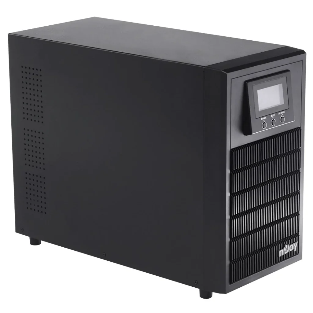 ДБЖ NJOY Aten Pro 3000 (PWUP-OL300AP-AZ01B), Online, 4 x Schuko, USB, LCD, метал UA