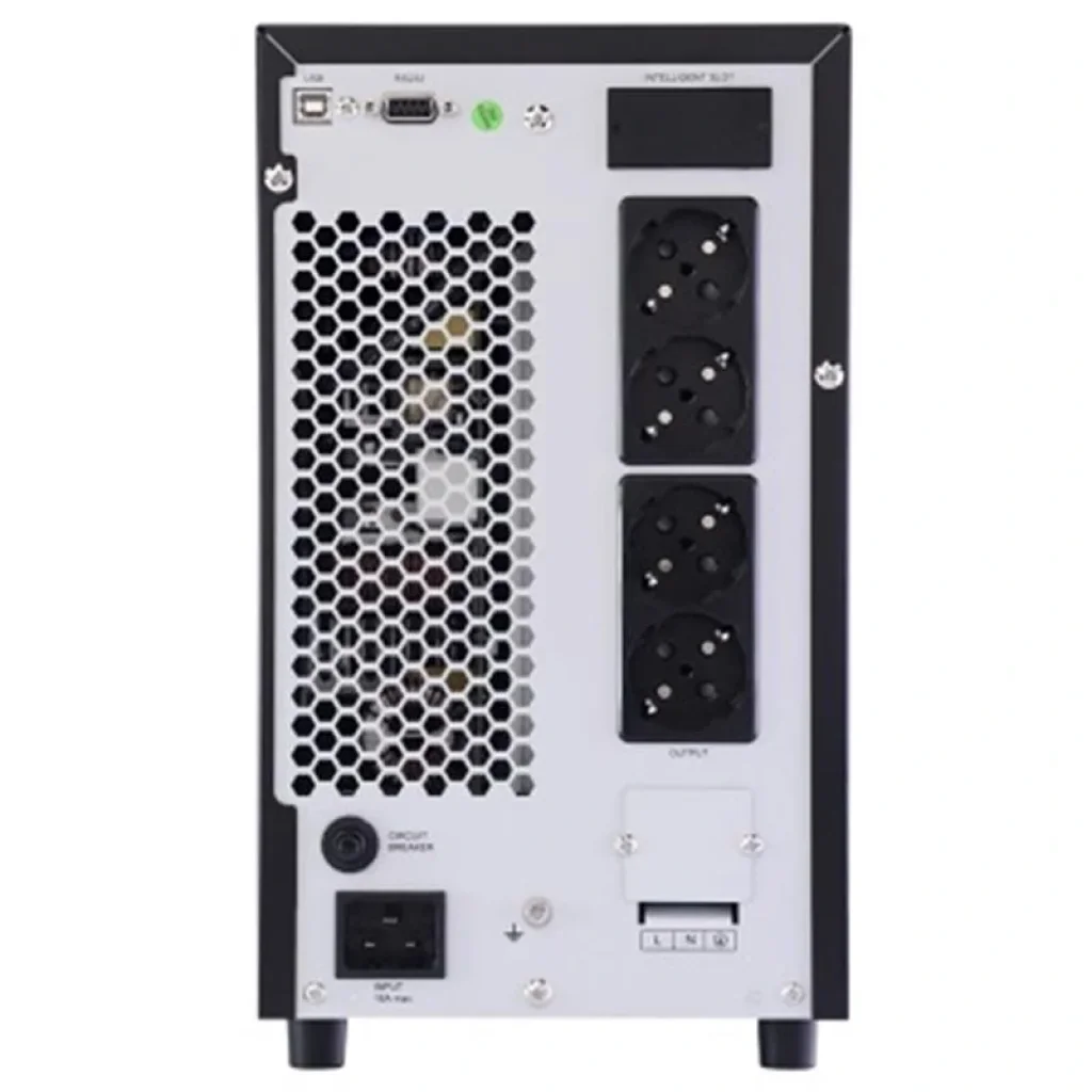 ДБЖ NJOY Aten Pro 3000 (PWUP-OL300AP-AZ01B), Online, 4 x Schuko, USB, LCD, метал UA